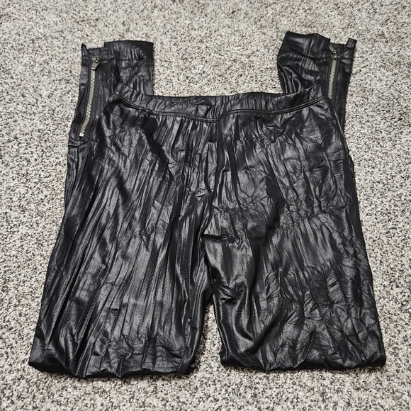 NEW Faux Leather Leggings - Picture 2 of 12